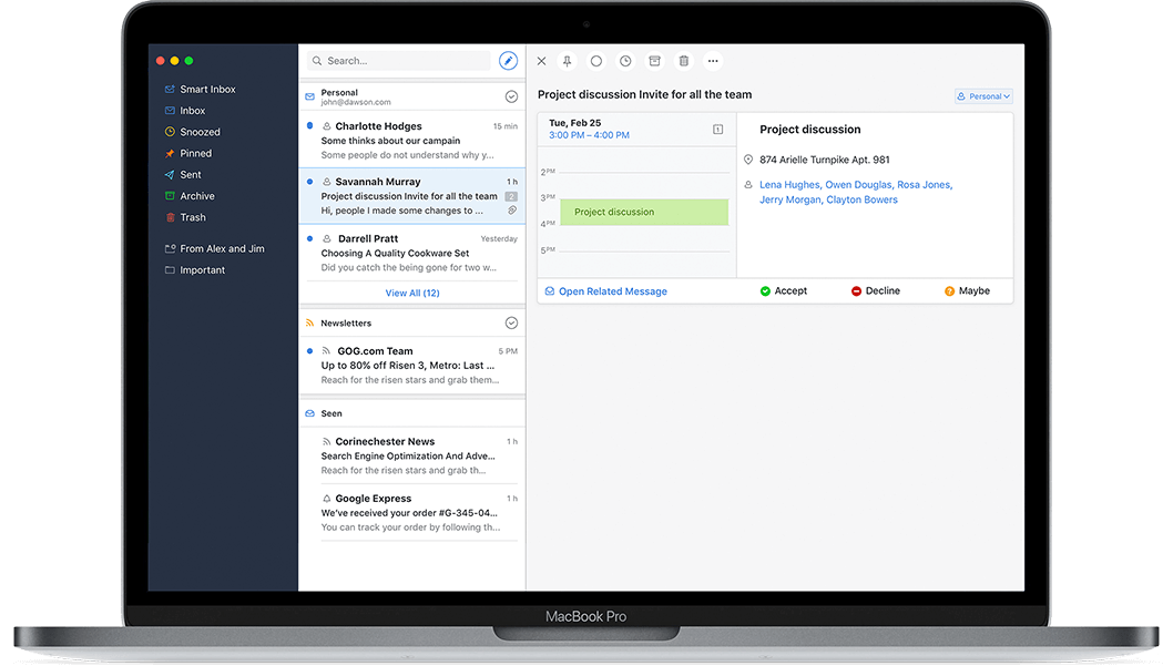 Best app for exchange on mac for email and calendar 2016
